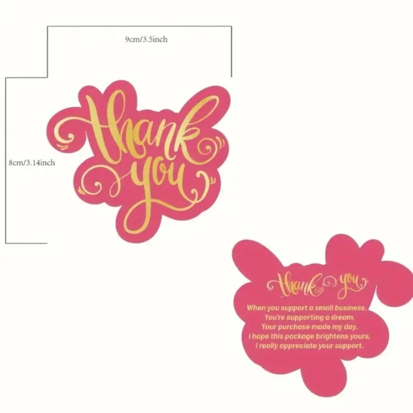 42 thank you cards - Picture 14 of 16